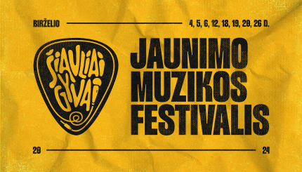 JAUNIMO MUZIKOS FESTIVALIS ŠIAULIAI GYVAI 2024