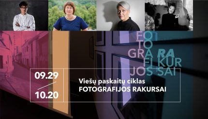 Viešų paskaitų ciklas „Fotografijos rakursai“