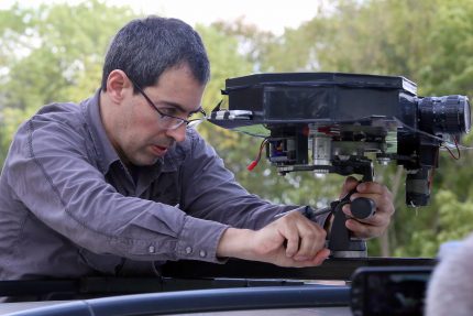 Rekordo fiksavimas- ilgiausia analoginė panoraminė Šiaulių miesto fotografija