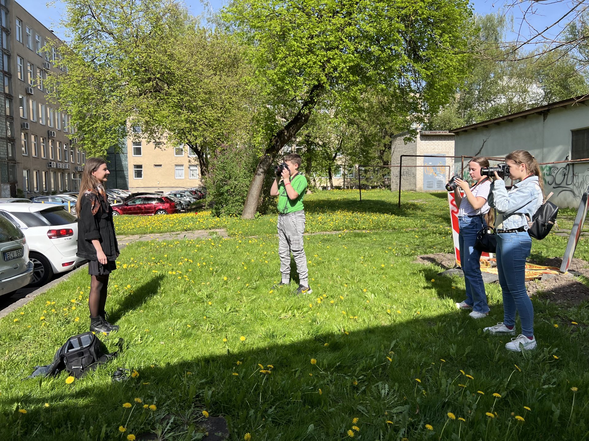Fotografijos ir kino būrelio akimirkos