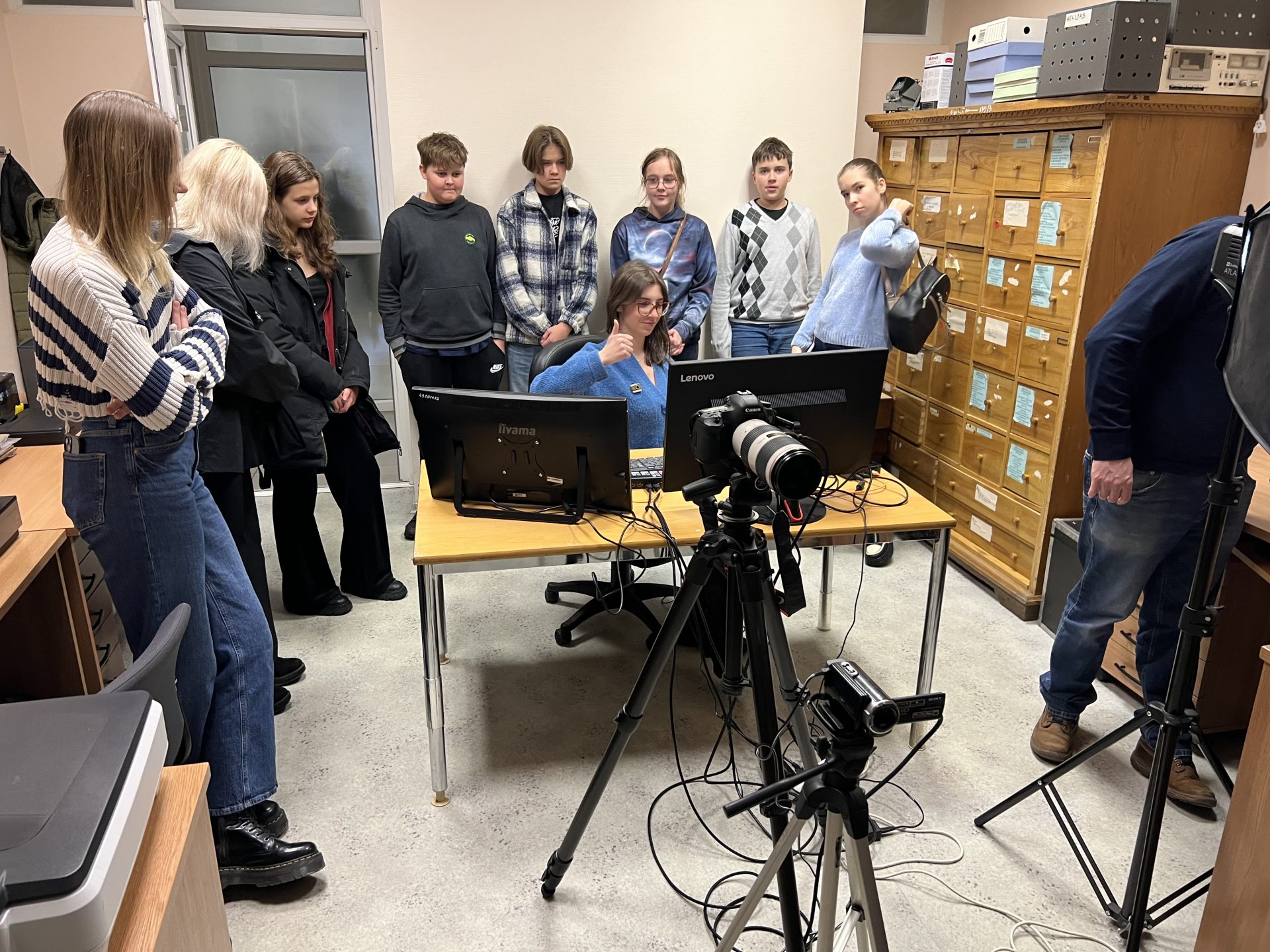 Fotografijos ir kino būrelio akimirkos