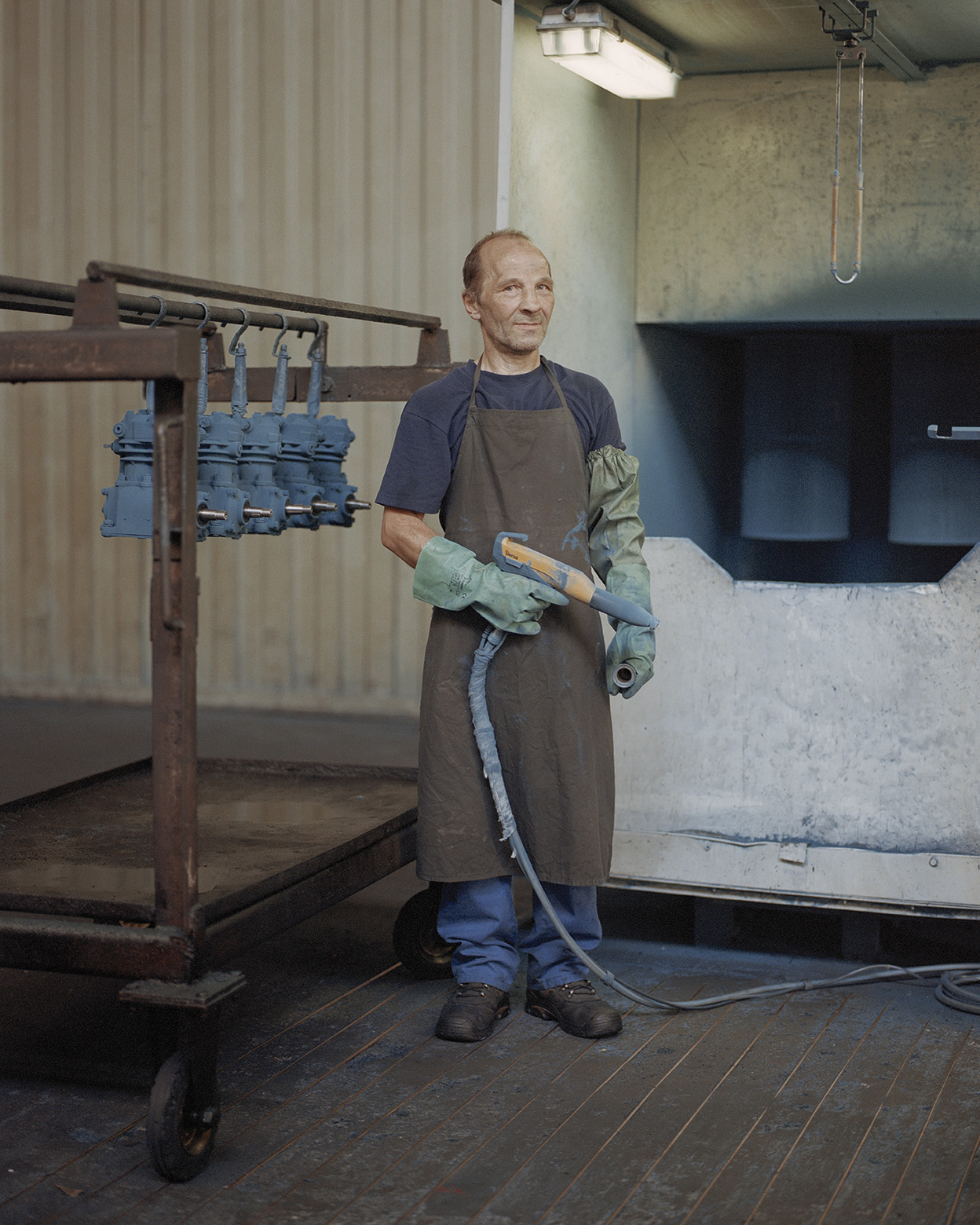 Iš ciklo „Odė paskutiniam dirbančiam žmogui“.