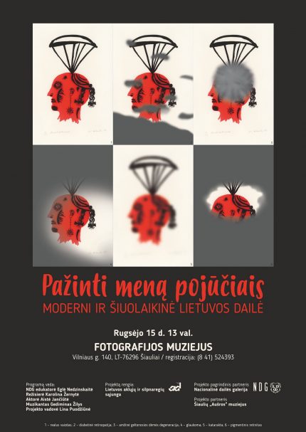 EDUKACINĖ PROGRAMA „PAŽINTI MENĄ POJŪČIAIS“