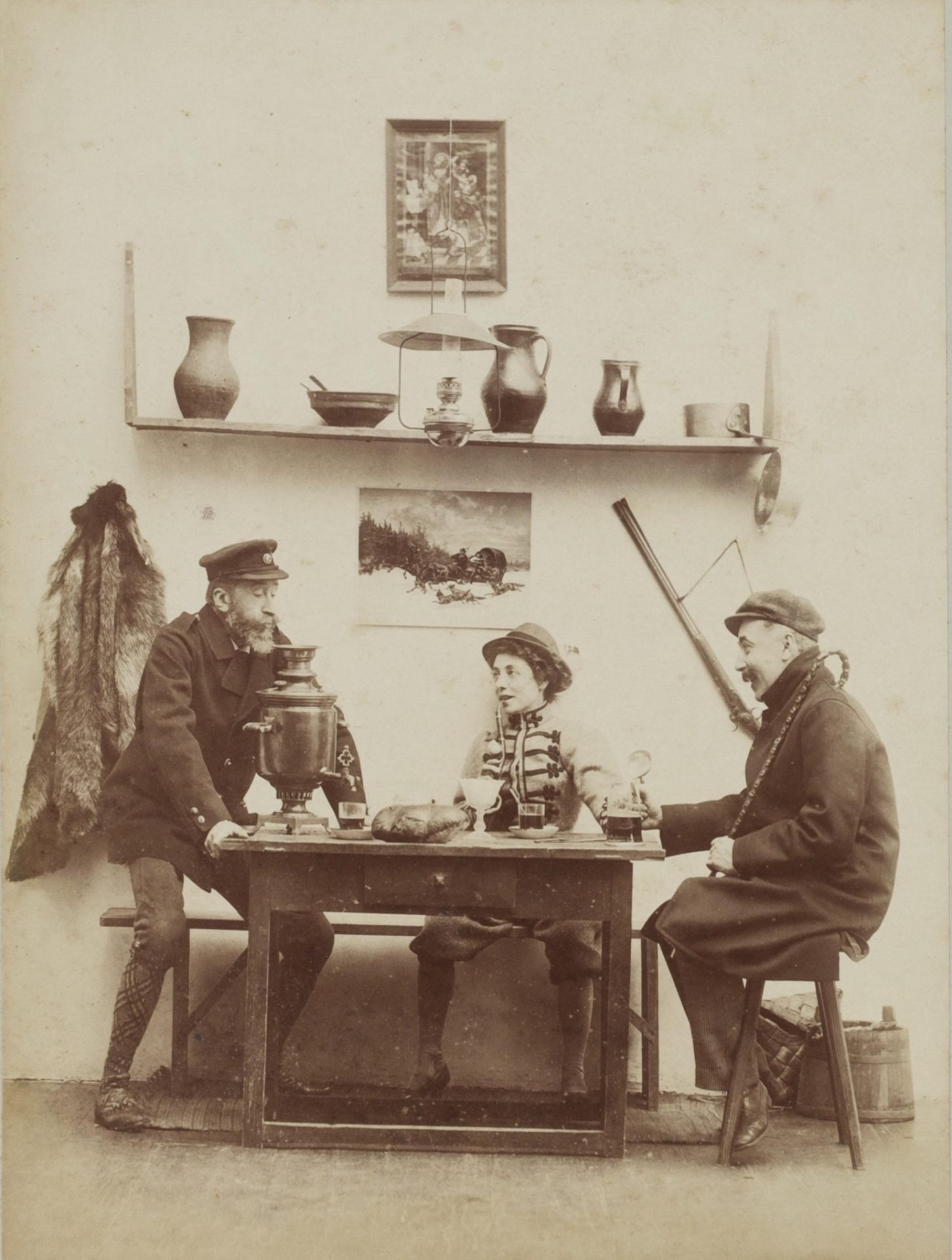 Benediktas Henrikas Tiškevičius. „Samovaro velnias“. Viala, 1897 m. rugsėjis. Petraičių šeimos archyvo nuotrauka