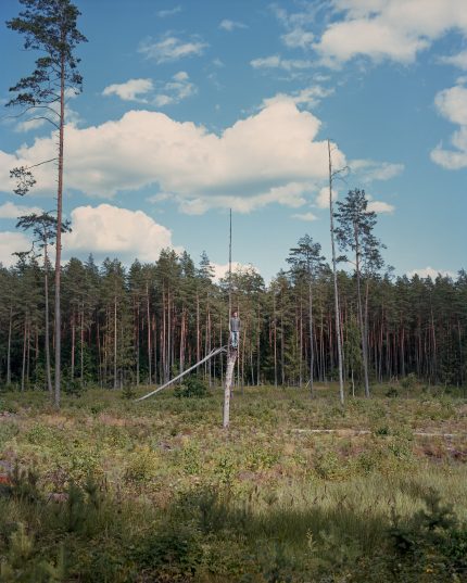 Jaunojo kūrėjo eteris: Andrej Polukord projekto „Miško statulos“ pristatymas