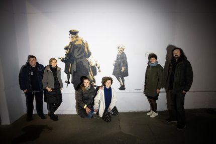 Pasitinkant „Aušros“ muziejaus šimtmetį, atidaryta lauko galerija