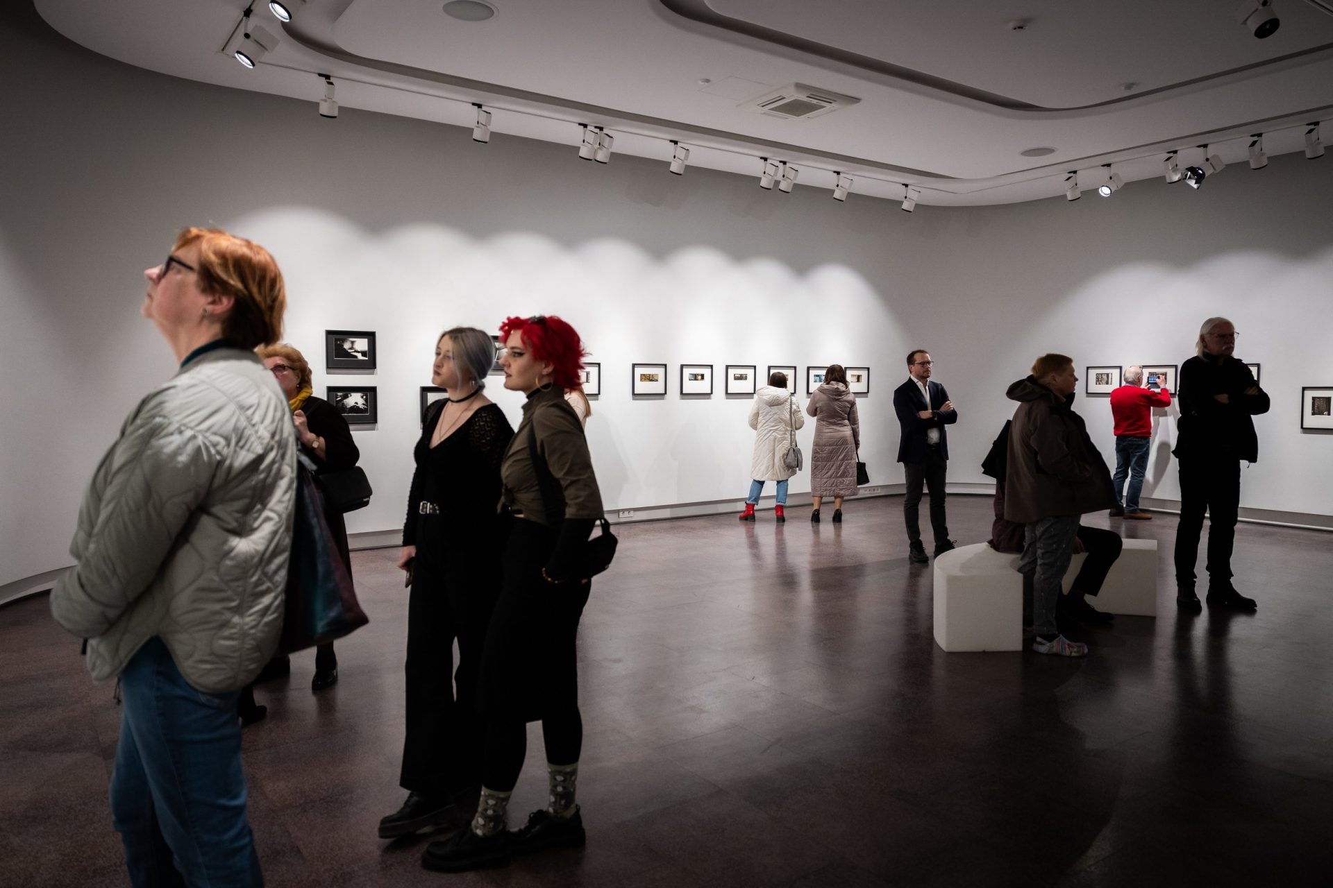 Raimundo Urbono parodos „Gyvenimas po stalu“ atidarymas