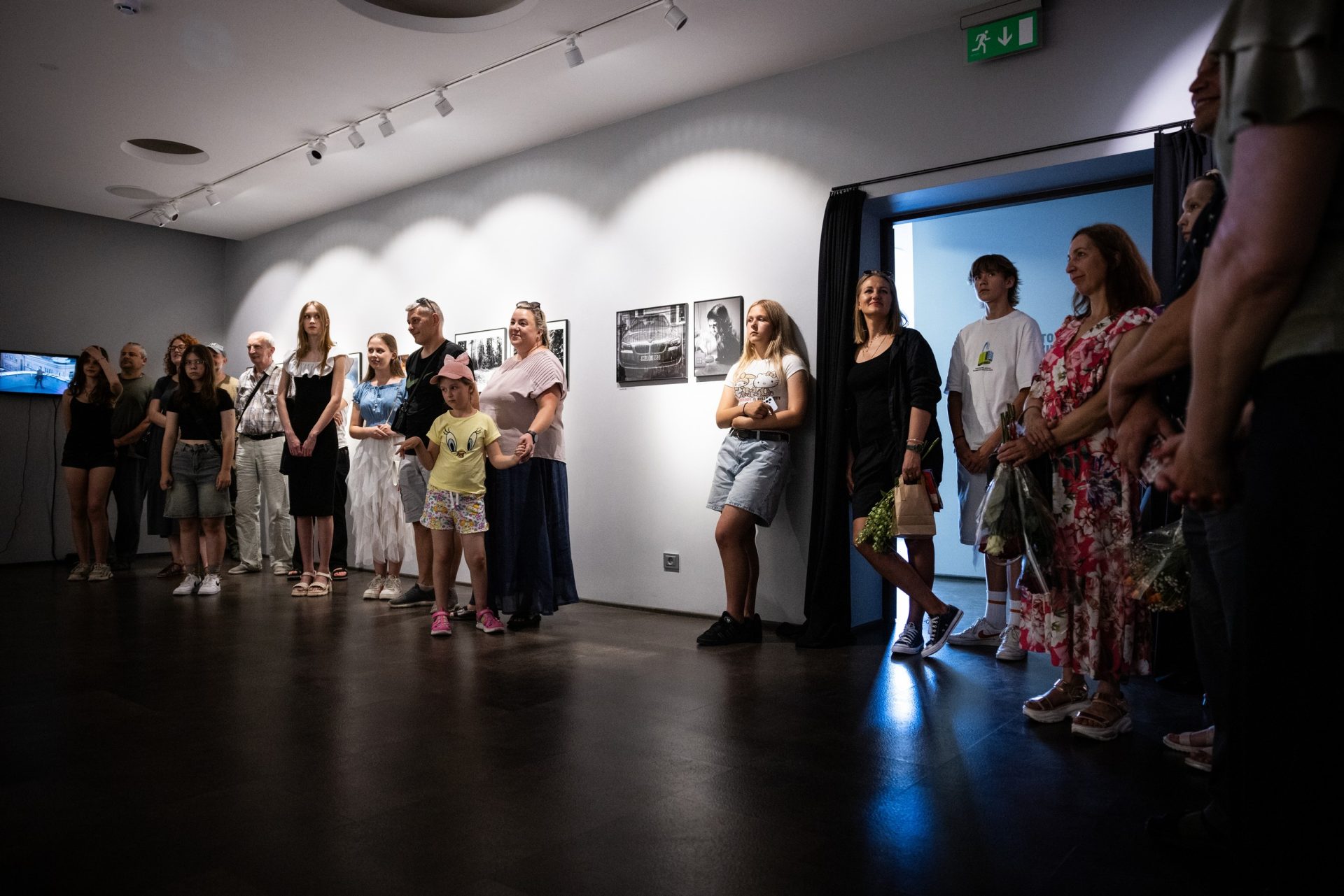 Fotografijos ir kino būrelio baigiamųjų darbų parodos „Fotografijos muziejaus studija“ atidarymas