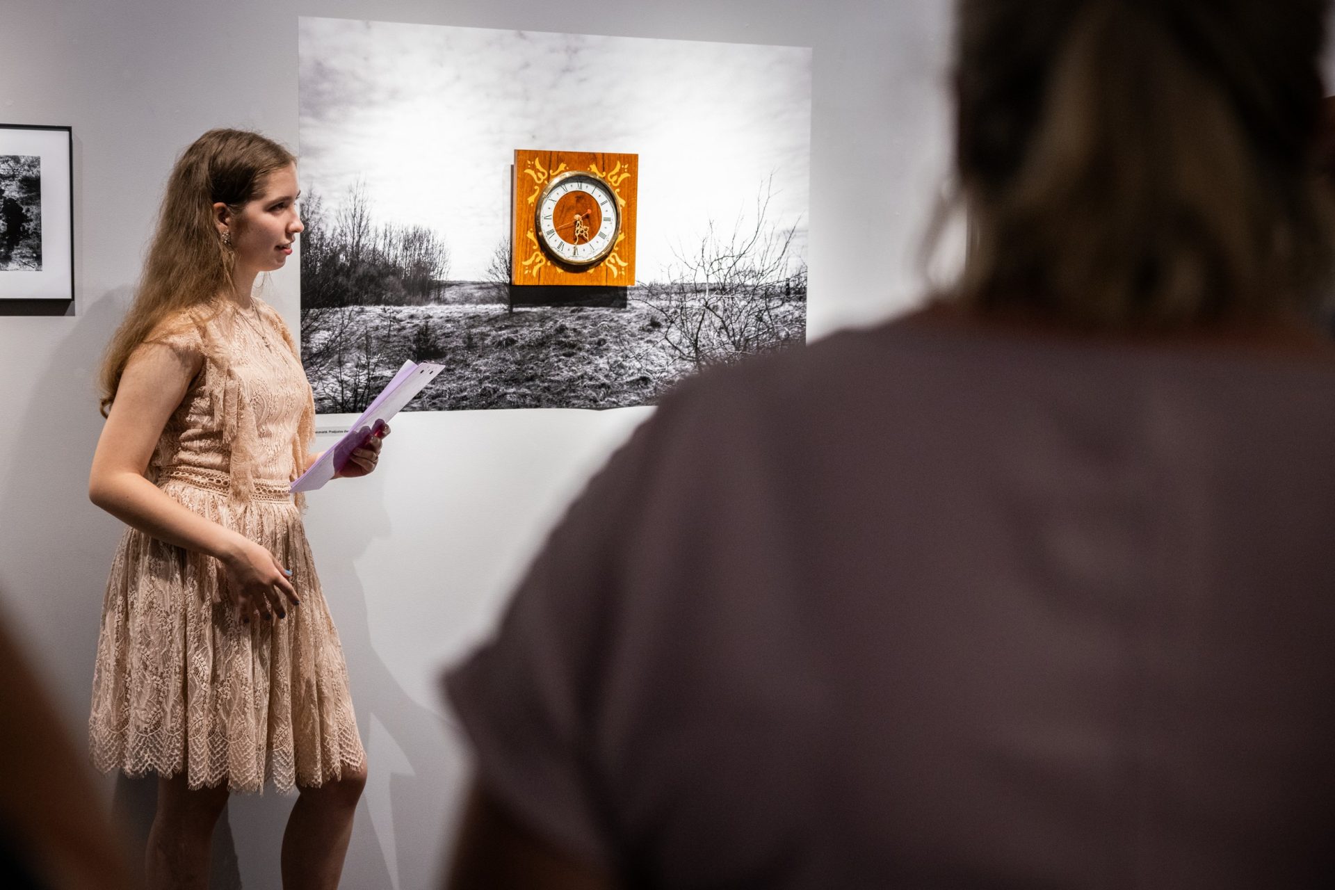 Fotografijos ir kino būrelio baigiamųjų darbų parodos „Fotografijos muziejaus studija“ atidarymas