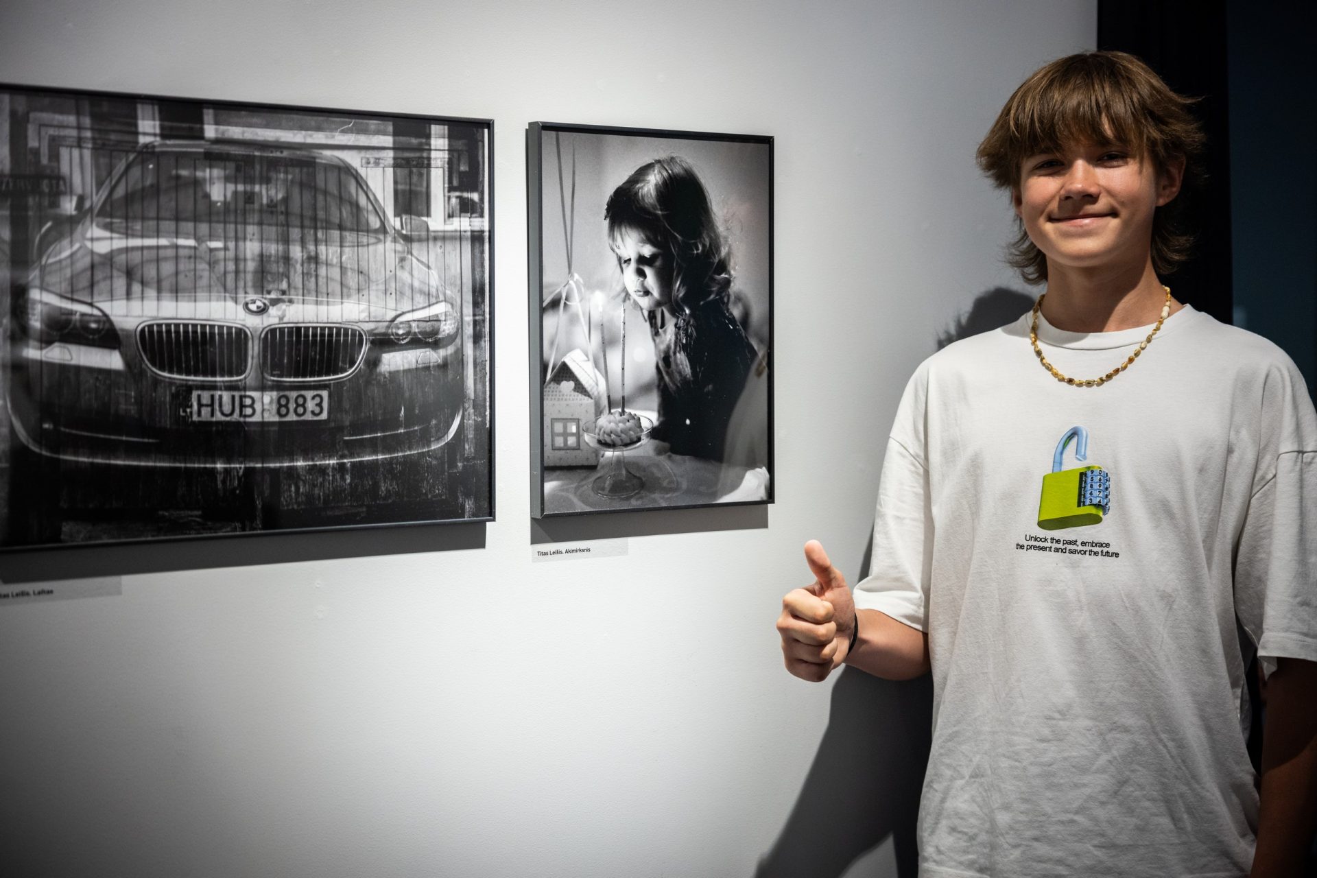 Fotografijos ir kino būrelio baigiamųjų darbų parodos „Fotografijos muziejaus studija“ atidarymas