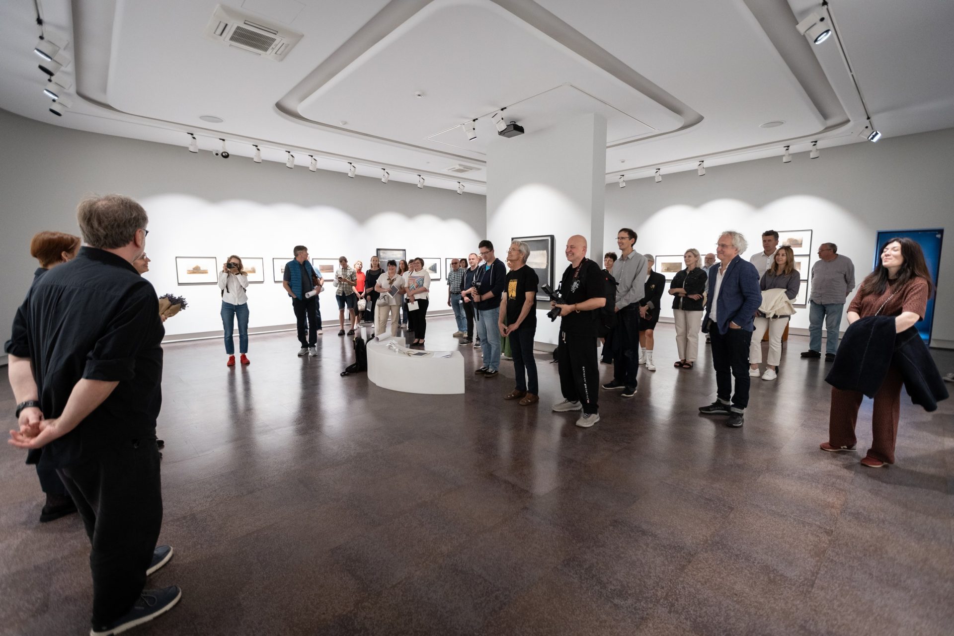 Remigijaus Treigio parodos „Tribūna“ atidarymas