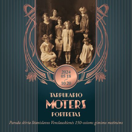 Tarpukario moters portretas