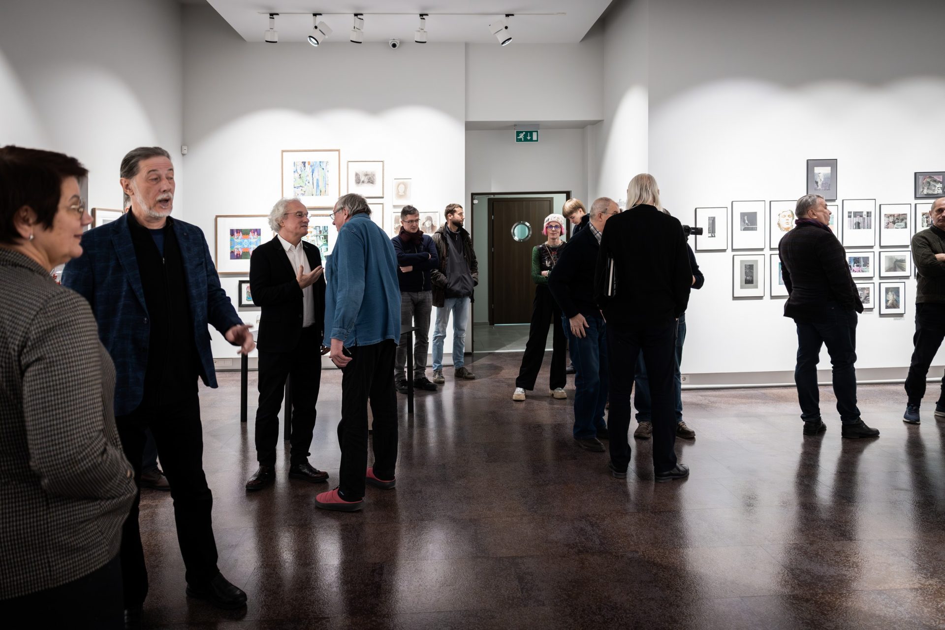 Sauliaus Paukščio parodos „Vaizdai ir Regėjimai“ atidarymas