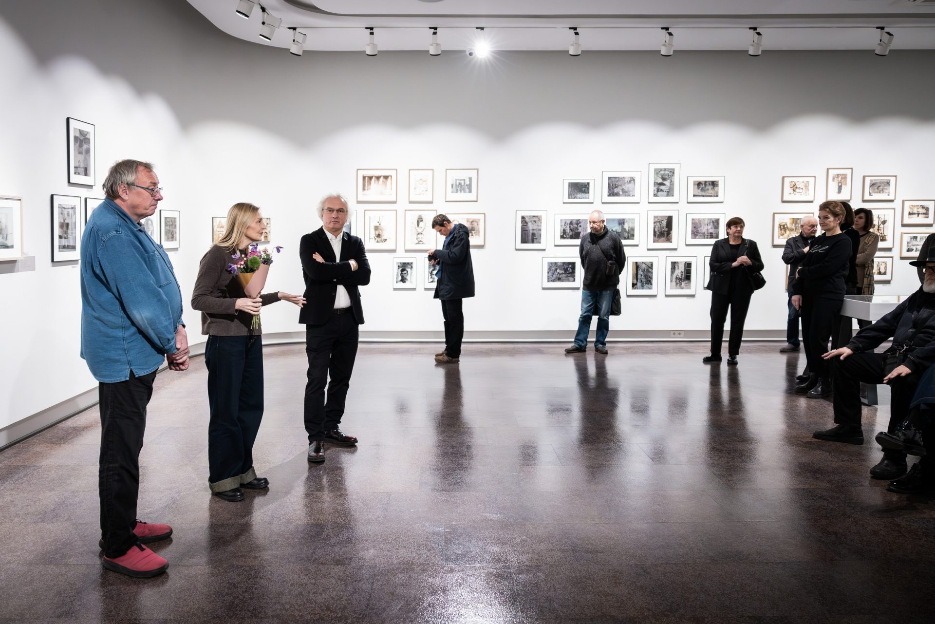 Sauliaus Paukščio parodos „Vaizdai ir Regėjimai“ atidarymas