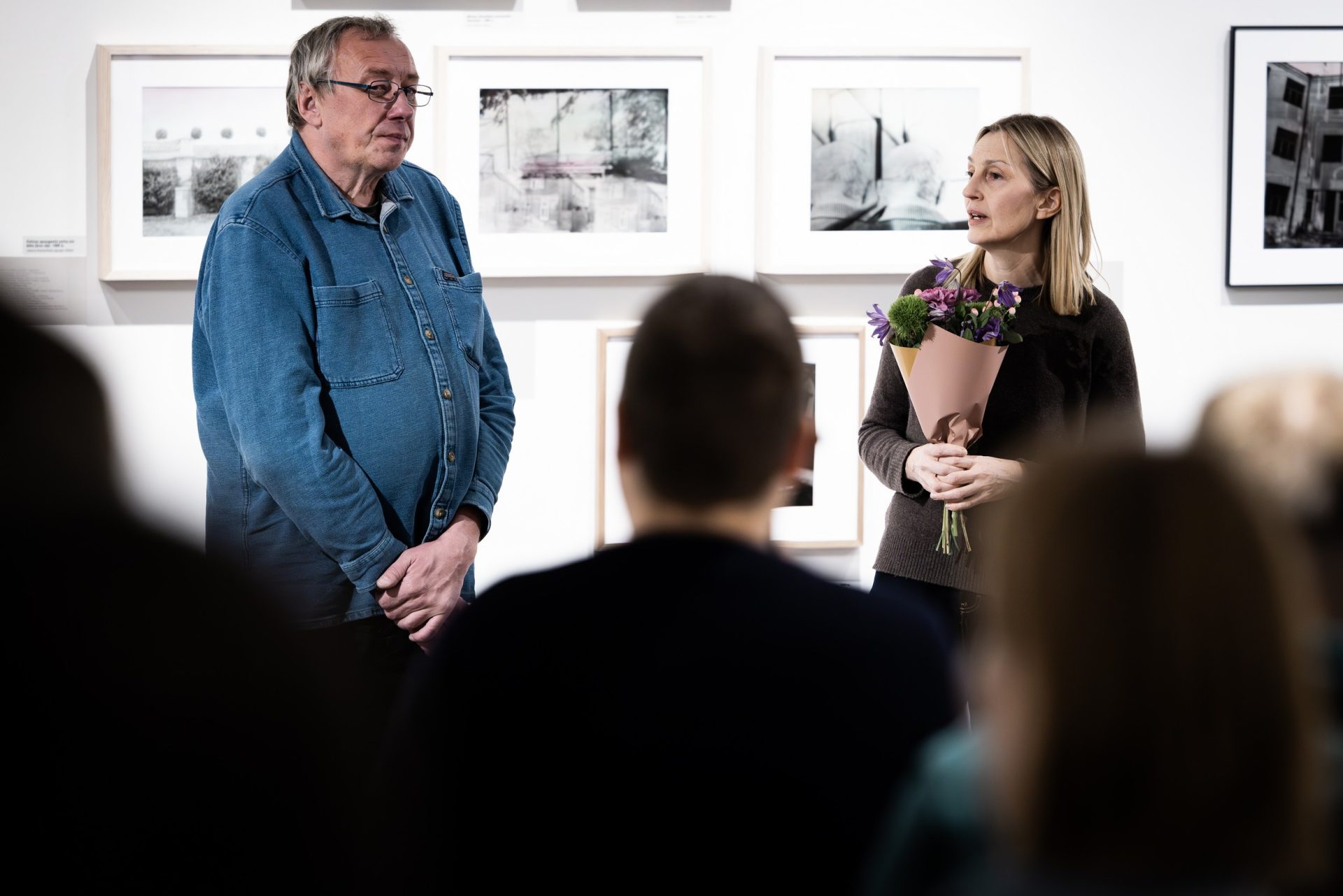 Sauliaus Paukščio parodos „Vaizdai ir Regėjimai“ atidarymas