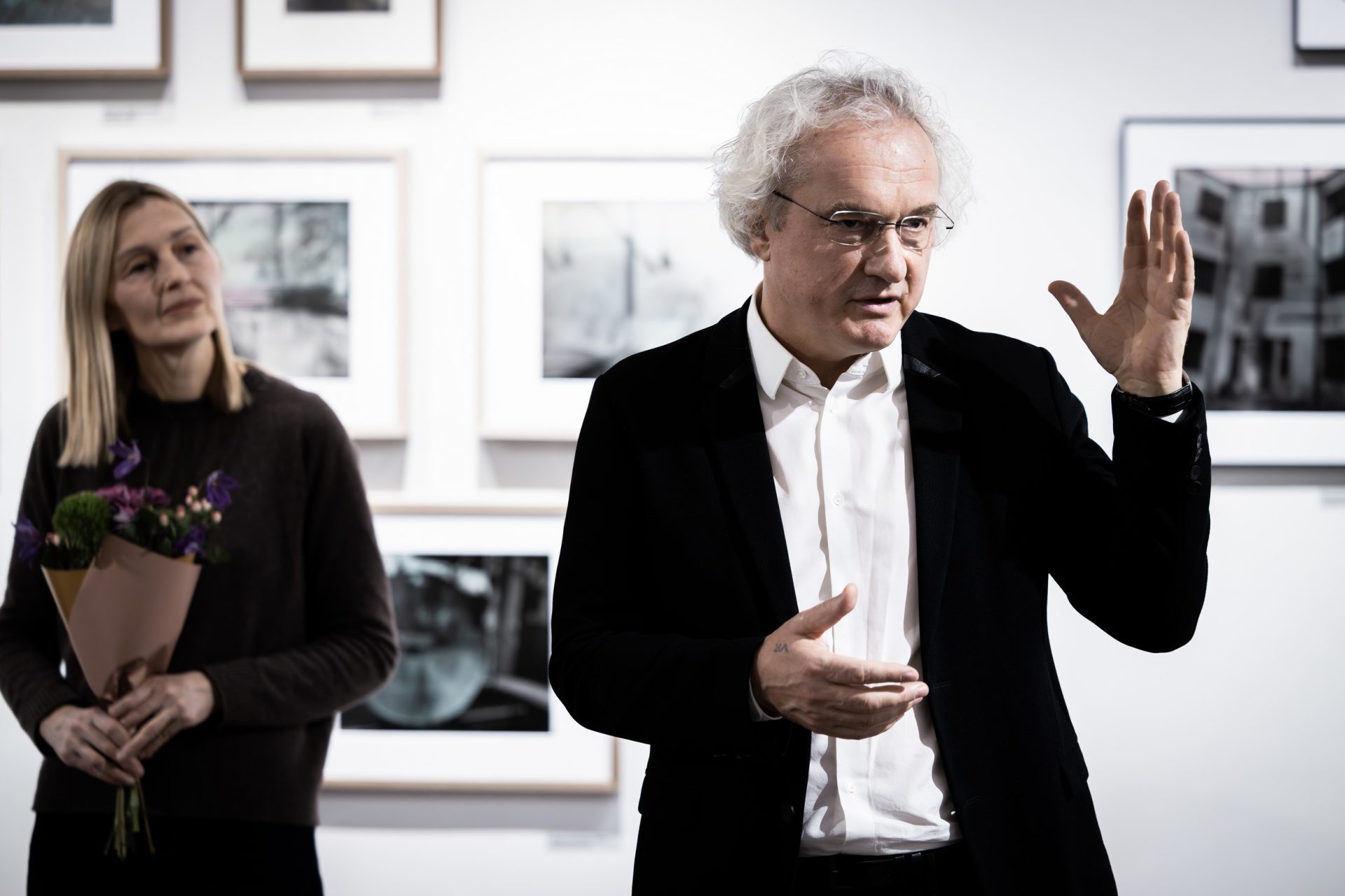 Sauliaus Paukščio parodos „Vaizdai ir Regėjimai“ atidarymas