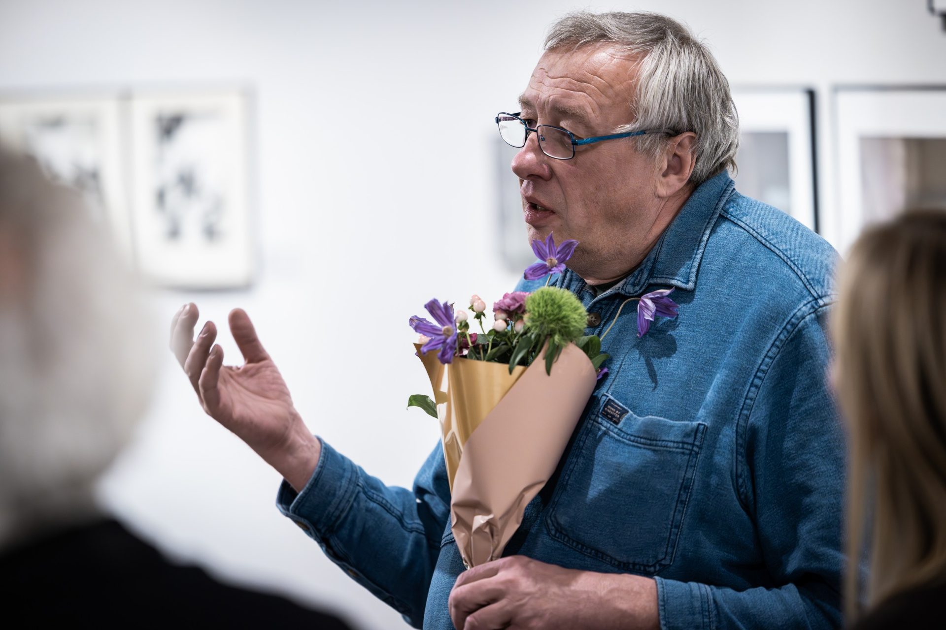 Sauliaus Paukščio parodos „Vaizdai ir Regėjimai“ atidarymas