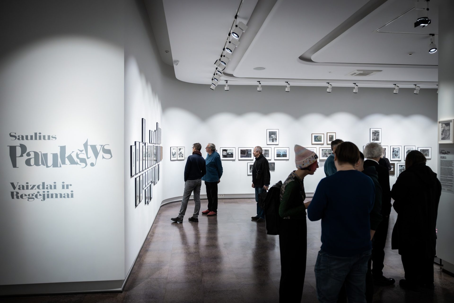 Sauliaus Paukščio parodos „Vaizdai ir Regėjimai“ atidarymas