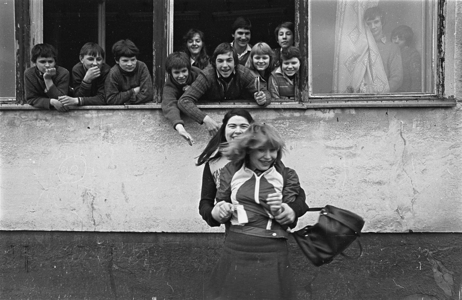 Virgilijus Šonta. Iš ciklo „Mokykla – mano namai“ (1980–1983)