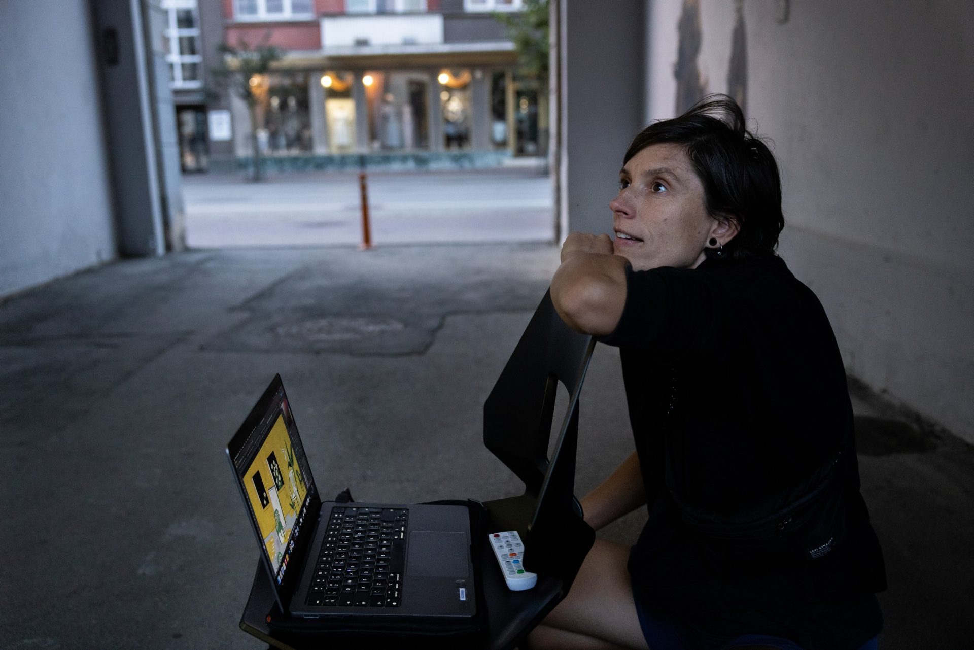 Neofreskos „Kvartalas“ kūrimo procesas