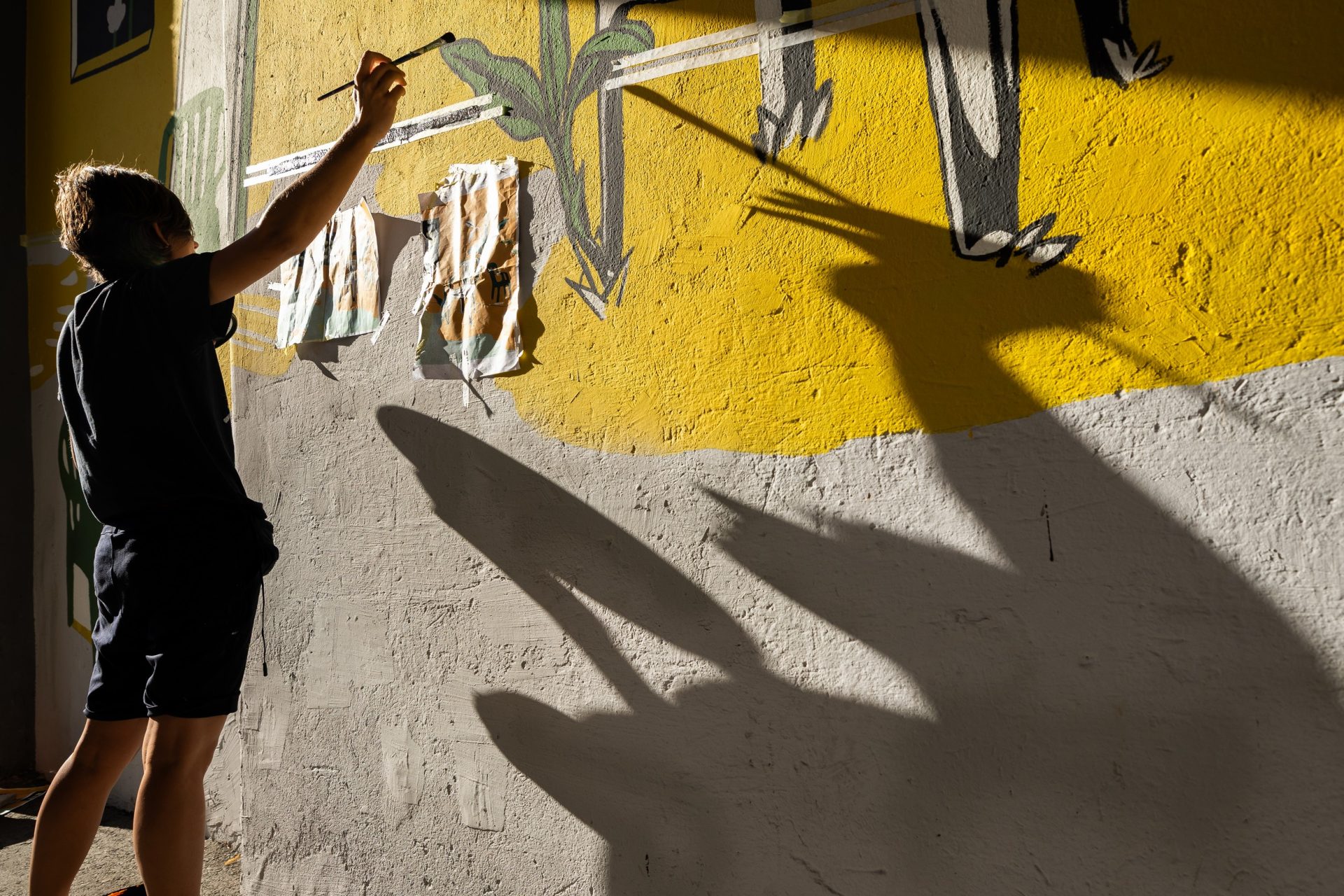 Neofreskos „Kvartalas“ kūrimo procesas