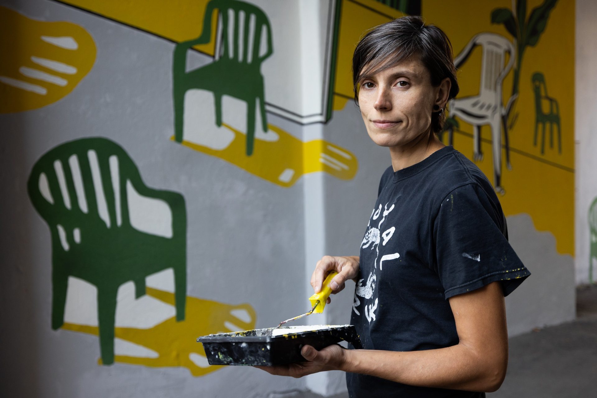 Neofreskos „Kvartalas“ kūrimo procesas