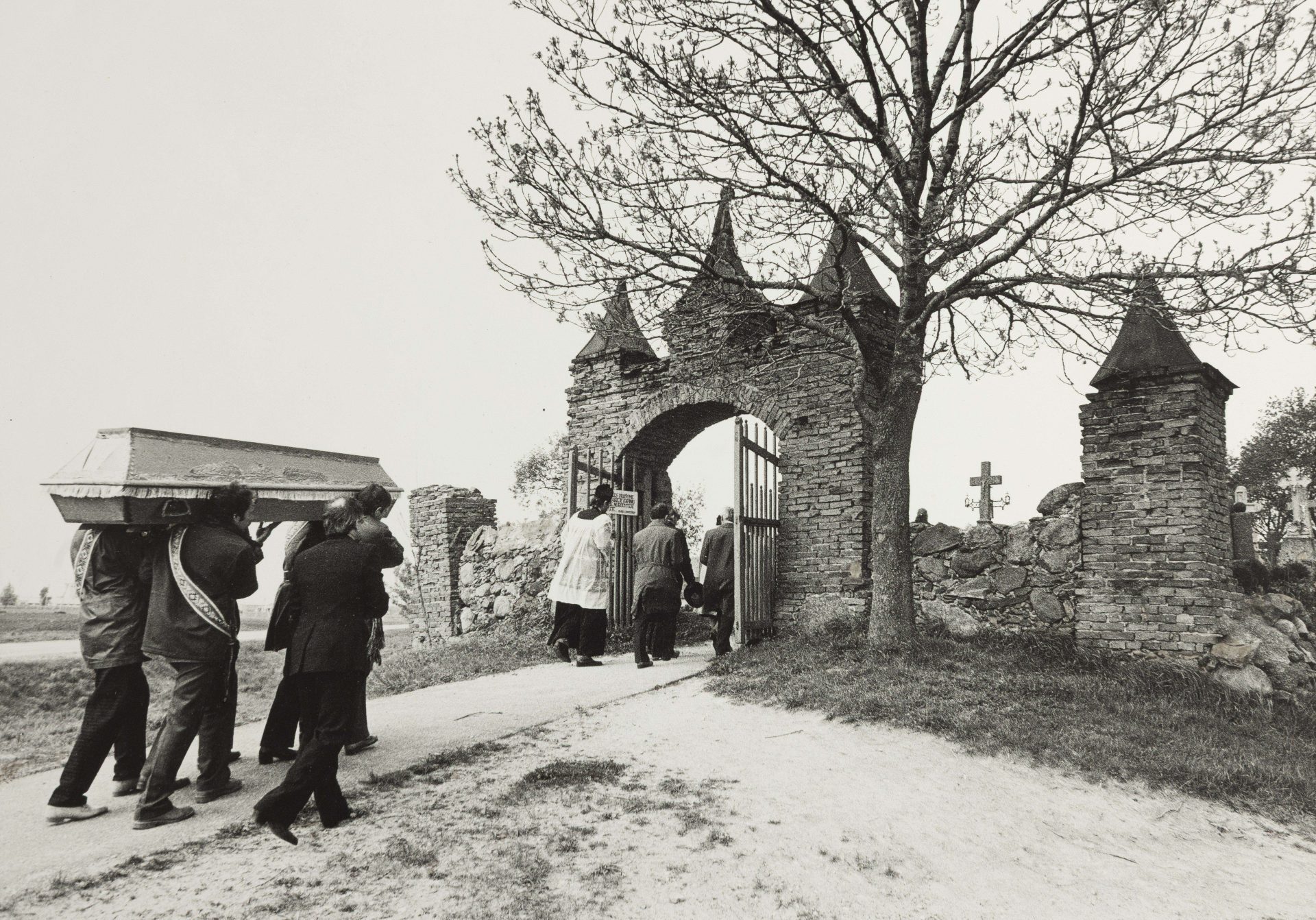 A. Vileikis. Laidotuvės, 1990 m.